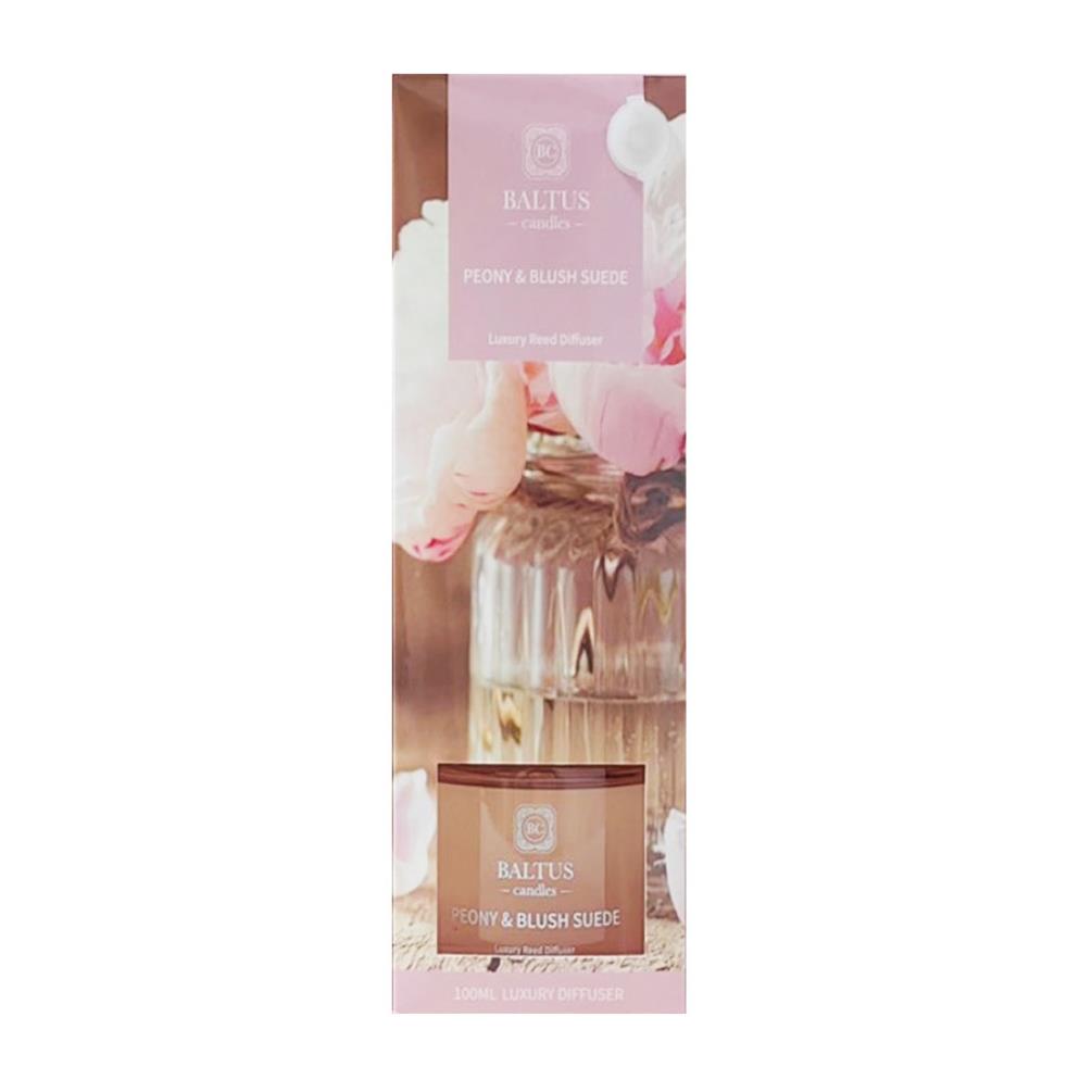 Baltus Peony & Blush Suede Reed Diffuser - 100ml £4.49